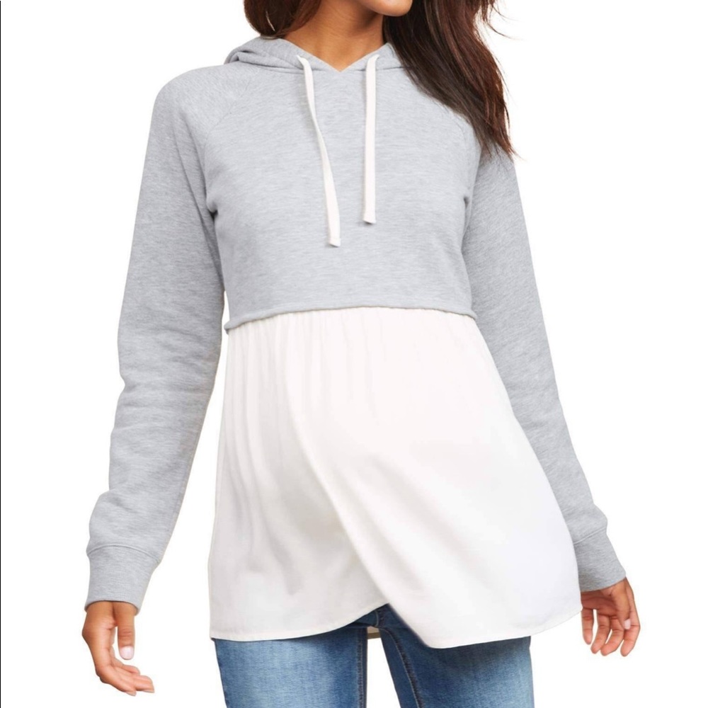 Navy blue Motherhood hoodie